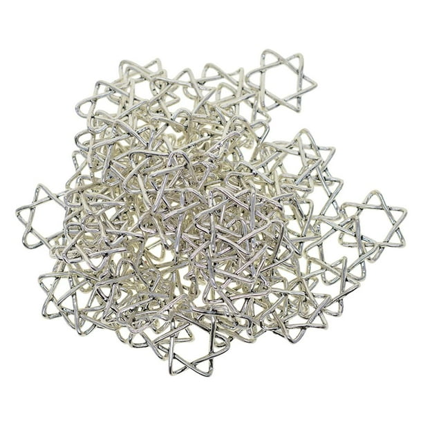 Free Ship 100Pcs Silver Star Evil Eye Kabbalah Charms Pendant For Bracelets DIY Free Ship 100Pcs Silver Star Evil Eye Kabbalah Charms Pendant For Bracelets DIY